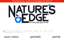 Tablet Screenshot of naturesedge.com